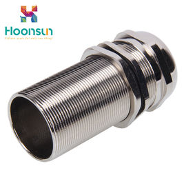 Silicone de bronze impermeável folheado a níquel da entrada múltipla de glândula de cabo M63
