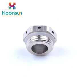 Válvula de tomadas de bronze respirável do respiradouro do parafuso de metal para o equipamento de iluminação do diodo emissor de luz
