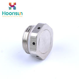 Válvula de tomadas de bronze respirável do respiradouro do parafuso de metal para o equipamento de iluminação do diodo emissor de luz