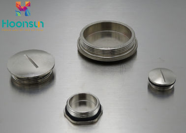 Acessórios da glândula de cabo do tampão da tomada IP54 com borracha de silicone, tratamento de superfície de galvanização