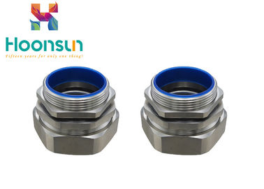 Encaixes de mangueira hidráulicos IP65 do metal da tubulação de SS304 SS316L de aço inoxidável