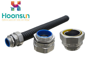 Encaixes de mangueira hidráulicos IP65 do metal da tubulação de SS304 SS316L de aço inoxidável