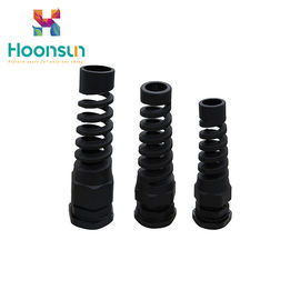 Fiação o tipo espiral proteção IP68 Dustproof da glândula de cabo do nylon do protetor