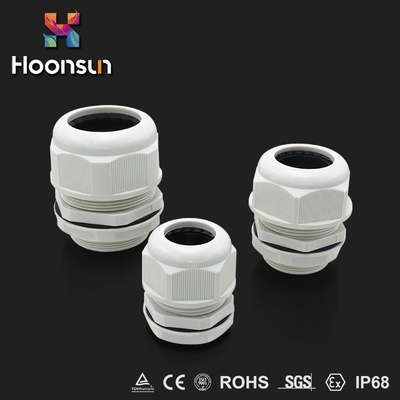 Glândula de cabo IP68 de nylon impermeável Dustproof da linha M25 com cores personalizadas traseiras