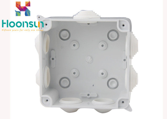Tamanho 100 * 70 impermeável branco da glândula de cabo 100 da caixa de junção IP65 * com bujão do PVC